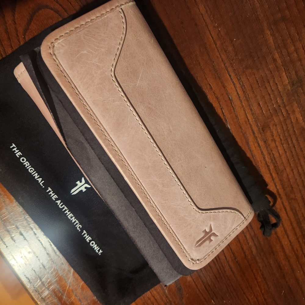 Melissa Frye Tan Leather Wallet